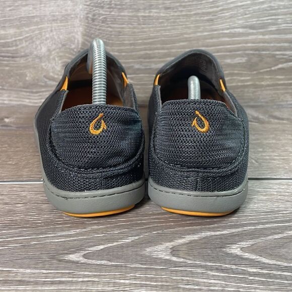 Olukai Nohea Mesh Mens Size 9/EU 42 Dark Shadow Slip On Collapsible Heel Sneaker - Picture 4 of 12